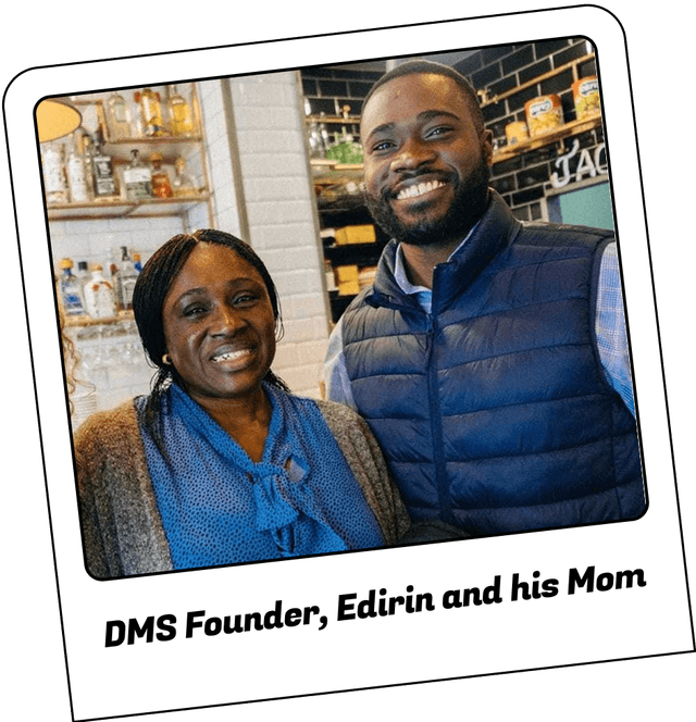 Edirin and his mom | Do me a solid